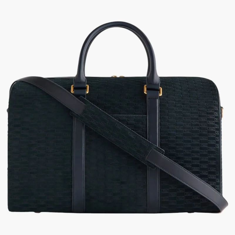 Kith Monogram Suede Traveler K40 Bag Stadium