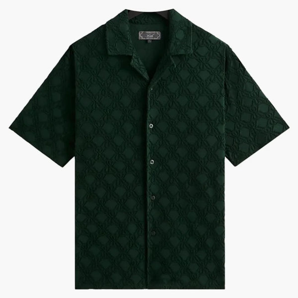 Kith Monogram Terry Thompson Camp Collar Shirt Stadium
