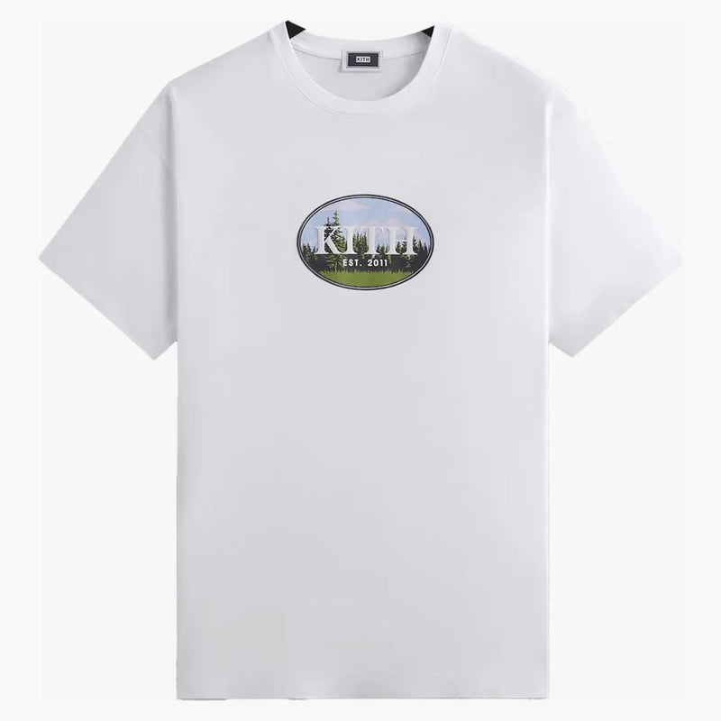 Kith Mountain Scene Tee White