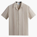 Kith Multi Stitch Thompson Camp Collar Shirt Sandrift