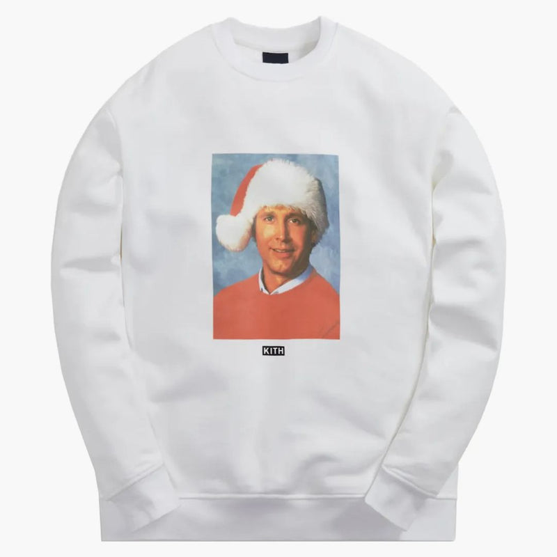 Kith National Lampoon Chevy Chase Crewneck White