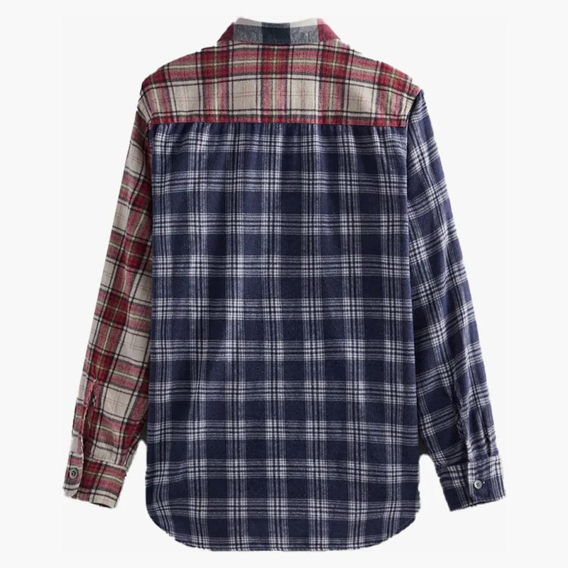 Kith Needles Ribbon Cuts Flannel Shirt Multi