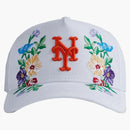 Kith New Era Mets Floral Oxford Pinch Crown Sandrift
