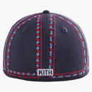 Kith New Era Yankees Floral Frame 59Fifty Fitted har nattlig