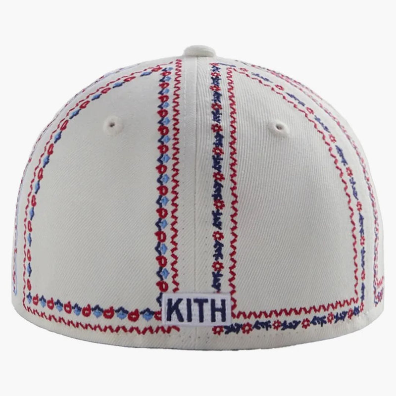 Kith New Era Yankees Floral Frame 59fifty Fitted Hat Sandrift