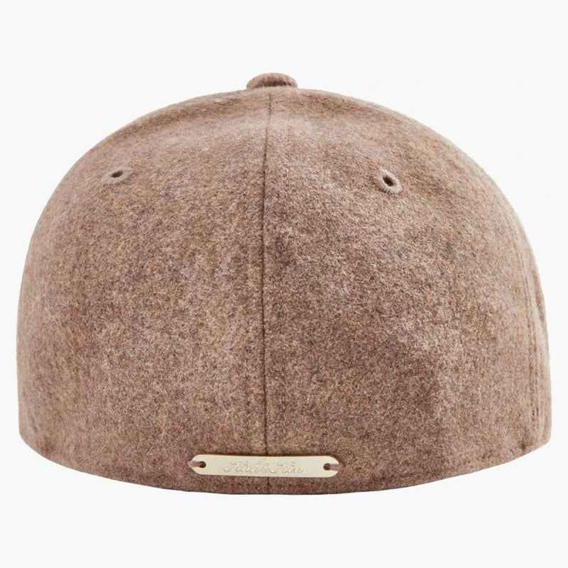 Kith New Era For New York Yankees Bullion 600 Gsm Wool Melton Fitted Hat Dark Tan