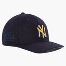Kith New Era för New York Yankees Bullion 600 GSM Wool Melton Fitted Has Nocturnal