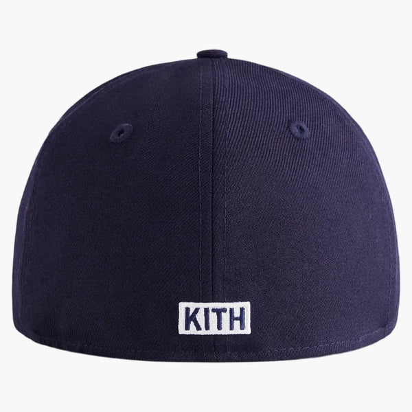 Kith New Era för Yankees 59Fifty Fitted har marin