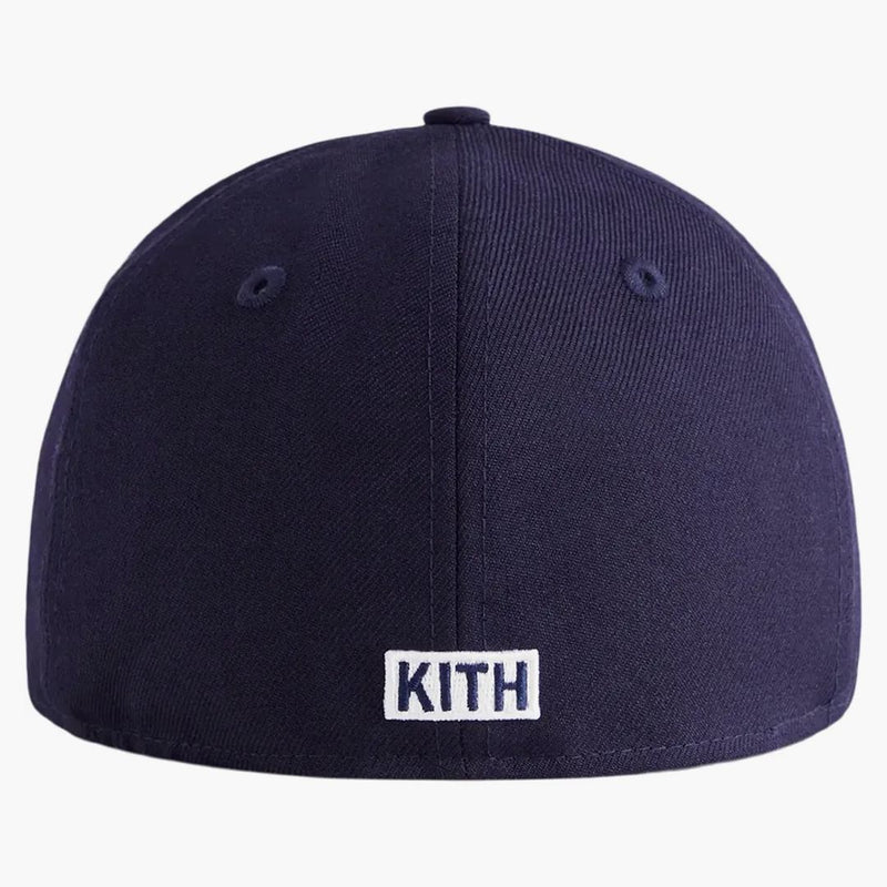 Kith New Era för Yankees 59Fifty Fitted har marin