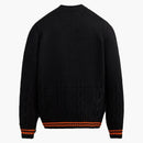 Kith New York Knicks Combo Stitch Cardigan Black
