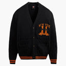 Kith New York Knicks Combo Stitch Cardigan Black