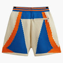 Kith New York Knicks Knit Turbo Short Sandrift