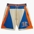 Kith New York Knicks Knit Turbo Short Sandrift