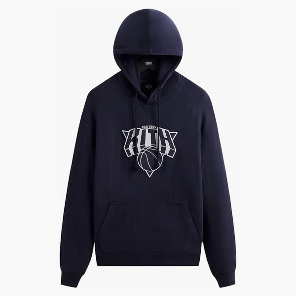 Kith New York Knicks Ny Pinstripe Williams Iii Hoodie Nocturnal