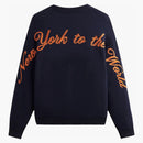 Kith New York Knicks Ny To The World Nelson Crewneck Nocturnal