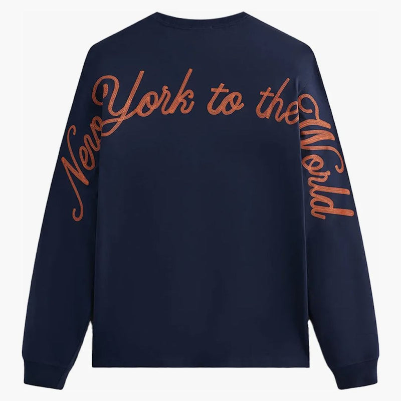 Kith New York Knicks Ny To The World Ramble L/s Tee Nocturnal