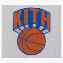 Kith New York Knicks Retro Ny Nelson Crewneck Light Heather Grey