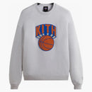 Kith New York Knicks Retro Ny Nelson Crewneck Light Heather Grey