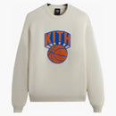 Kith New York Knicks Retro Ny Nelson Crewneck Sandrift
