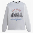 Kith New York Knicks Skyline L/s Vintage Tee White