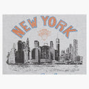 Kith New York Knicks Skyline Vintage Tee Light Heather Grey