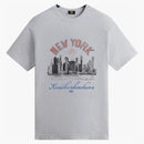 Kith New York Knicks Skyline Vintage Tee Light Heather Grey