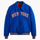 Kith New York Knicks Wool Coaches Jacket Royal