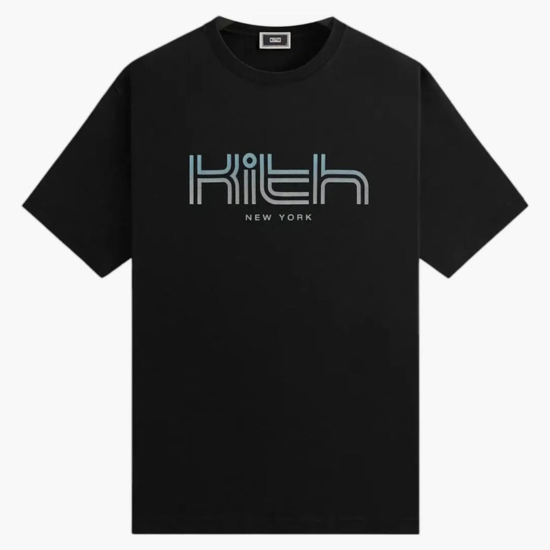 Kith New York Techno Logo Tee Black