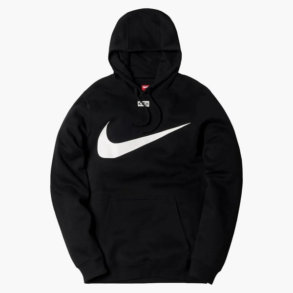 Kith Nike Swoosh Hoodie Black