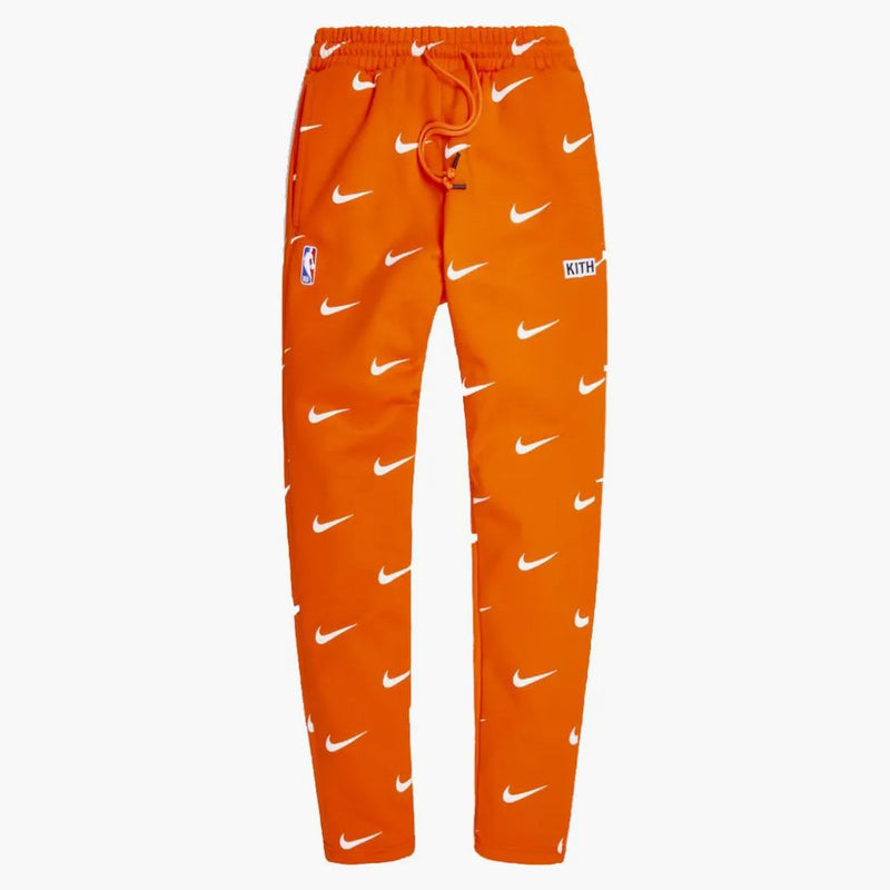 Kith & Nike For New York Knicks Aop Fleece Pant Orange