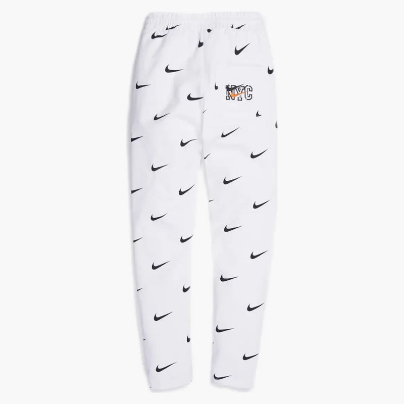 Kith & Nike For New York Knicks Aop Fleece Pant White