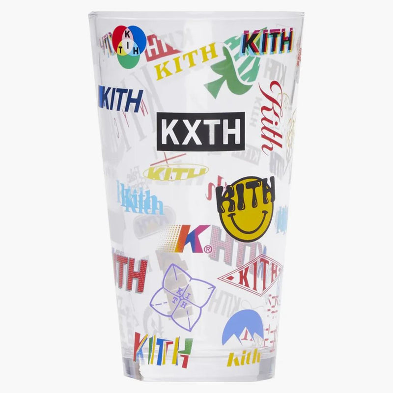 Kith Novelty logo glas svart