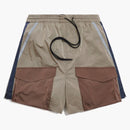 Kith Nylon Cargo Short White Pepper