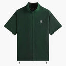 Kith Nylon Short Sleeve Colton Zip Up Shirt Stadium