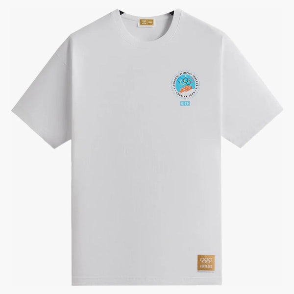 Kith Olympics Heritage Cortina 1956 Vintage Tee White