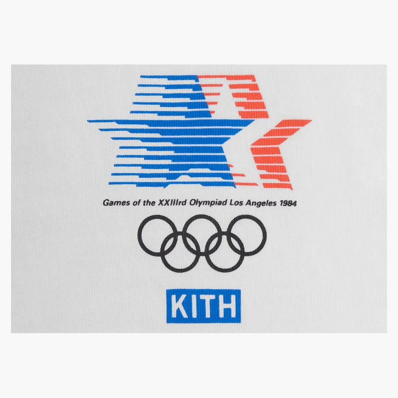 Kith Olympics Heritage Los Angeles 1984 Vintage Tee White