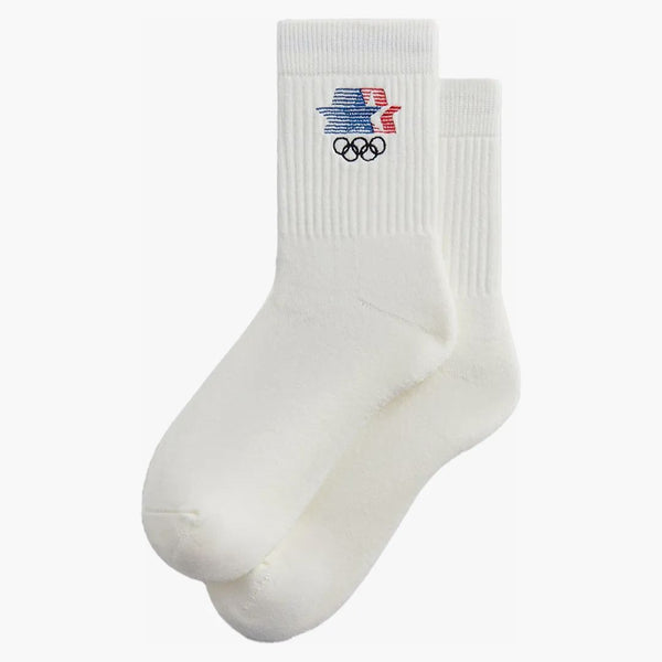 Kith Olympics Heritage Los Angeles Mid Crew Sock Silk