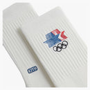 Kith Olympics Heritage Los Angeles Mid Crew Sock Silk