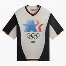 Kith Olympics Heritage Mesh Darin Warm Up Shirt Silk