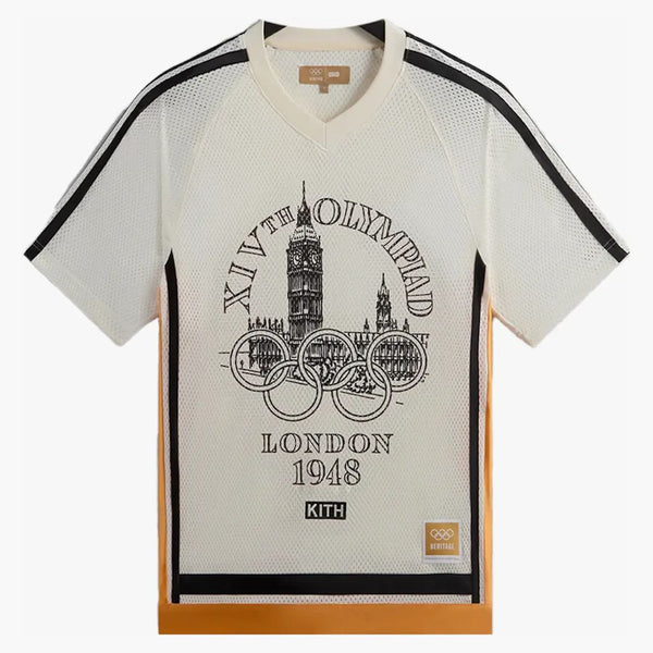 Kith Olympics Heritage Mesh Leon Jersey Silk