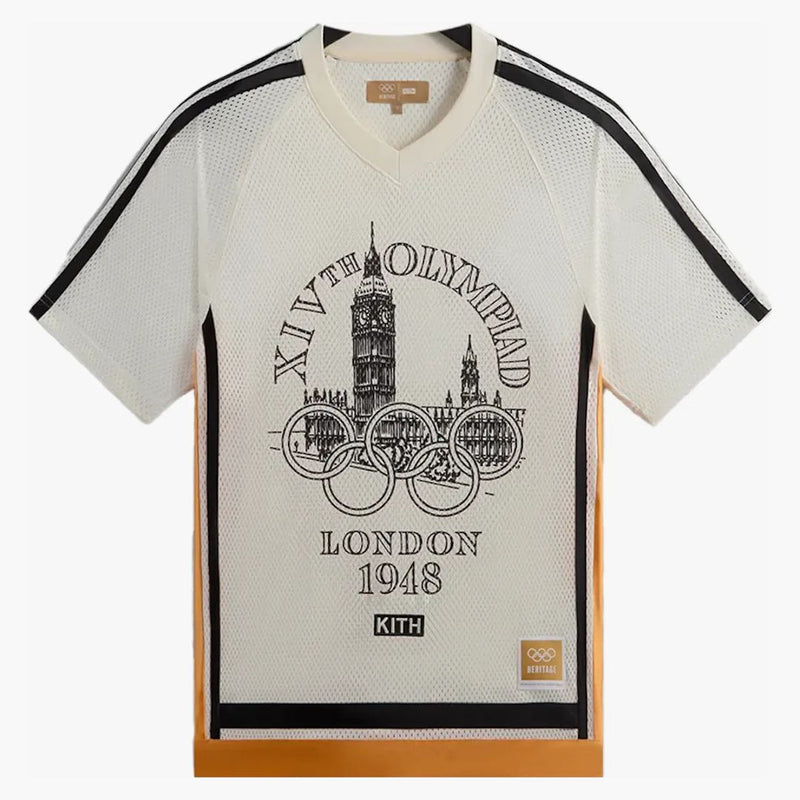 Kith Olympics Heritage Mesh Leon Jersey Silk