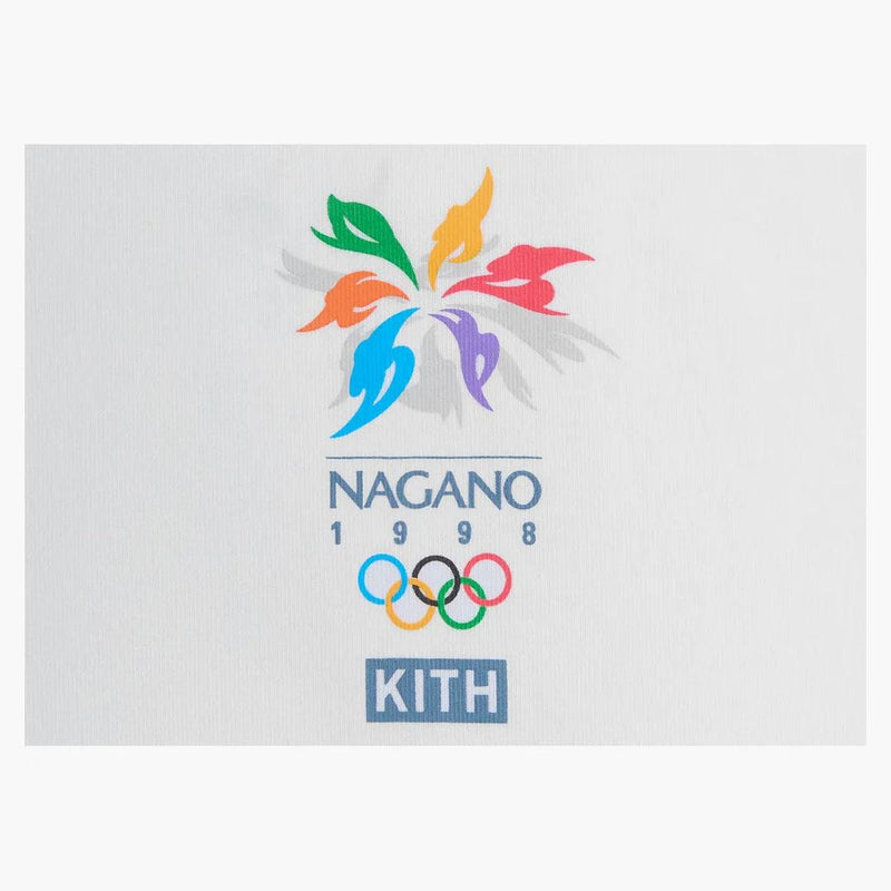 Kith Olympics Heritage Nagano 1998 Vintage Tee White