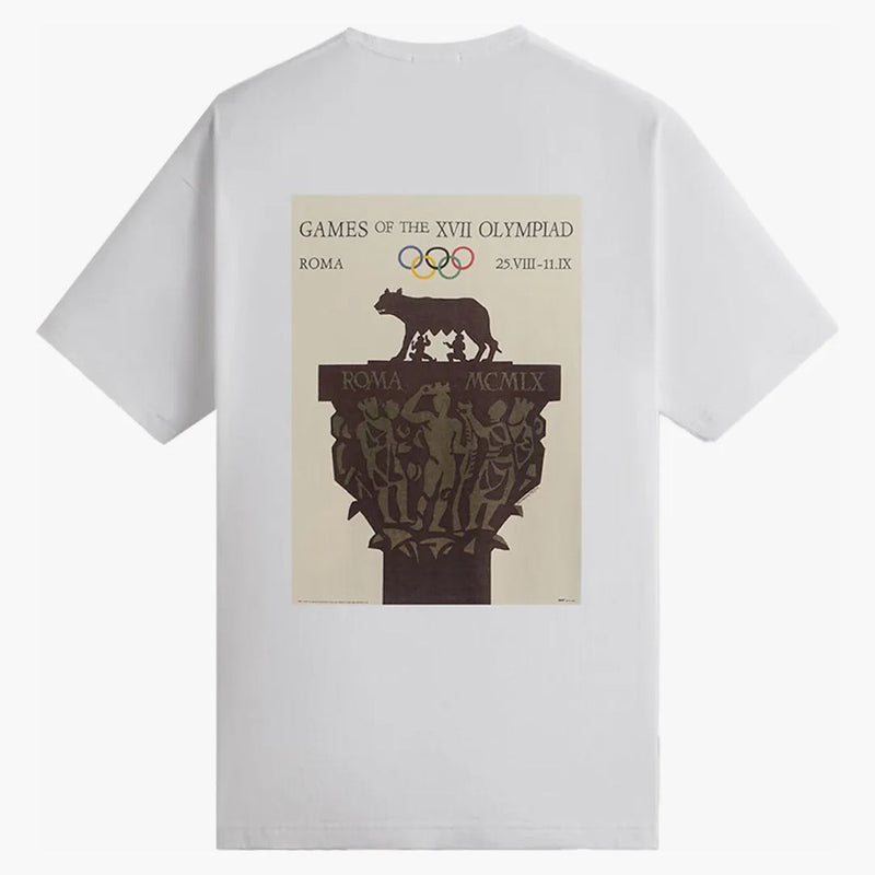Kith Olympics Heritage Rome 1960 Vintage Tee White