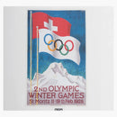 Kith Olympics Heritage St. Moritz 1928 Vintage Tee White