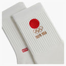 Kith Olympics Heritage Tokyo Mid Crew Sock Silk