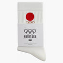 Kith Olympics Heritage Tokyo Mid Crew Sock Silk