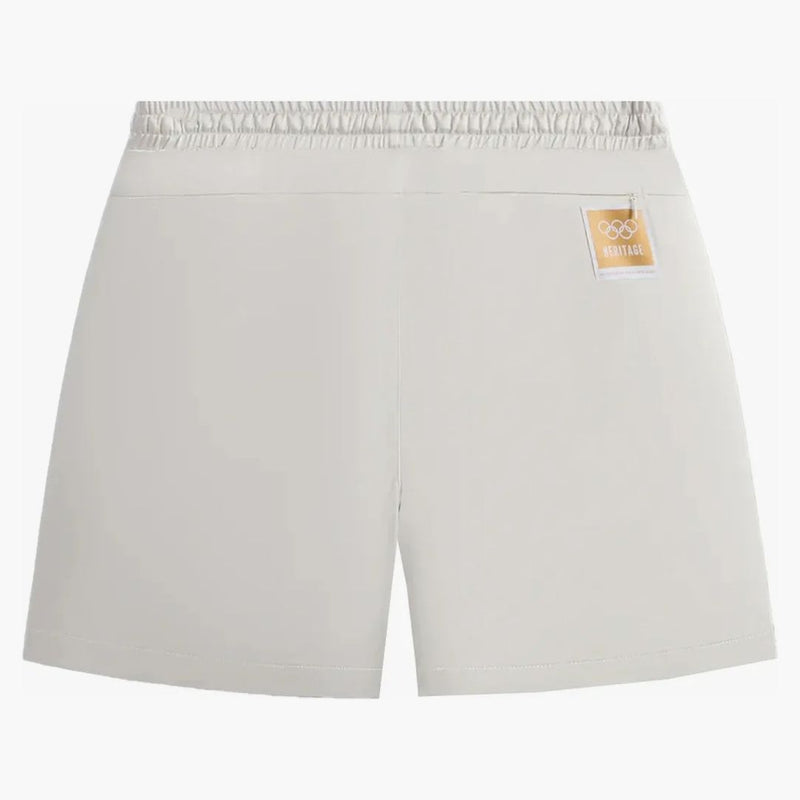 Kith Olympics Heritage Washed Satin Cedar Short Sandrift