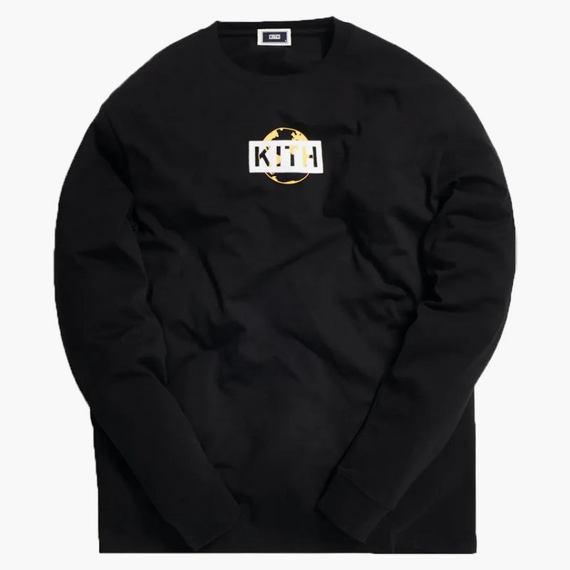 Kith One World L/s Tee Black