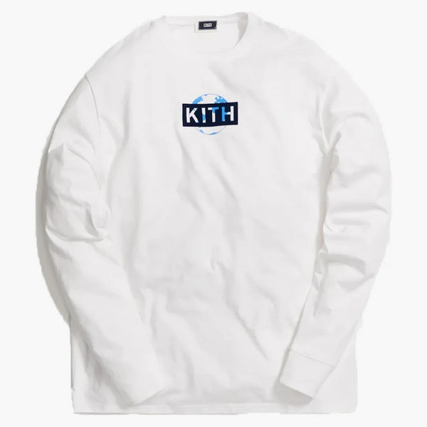 Kith One World L/s Tee White