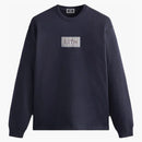 Kith Ornamental Hebrew Long Sleeve Tee Nocturnal